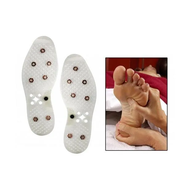 Acupressure Magnetic Shoe Insole with copper rings