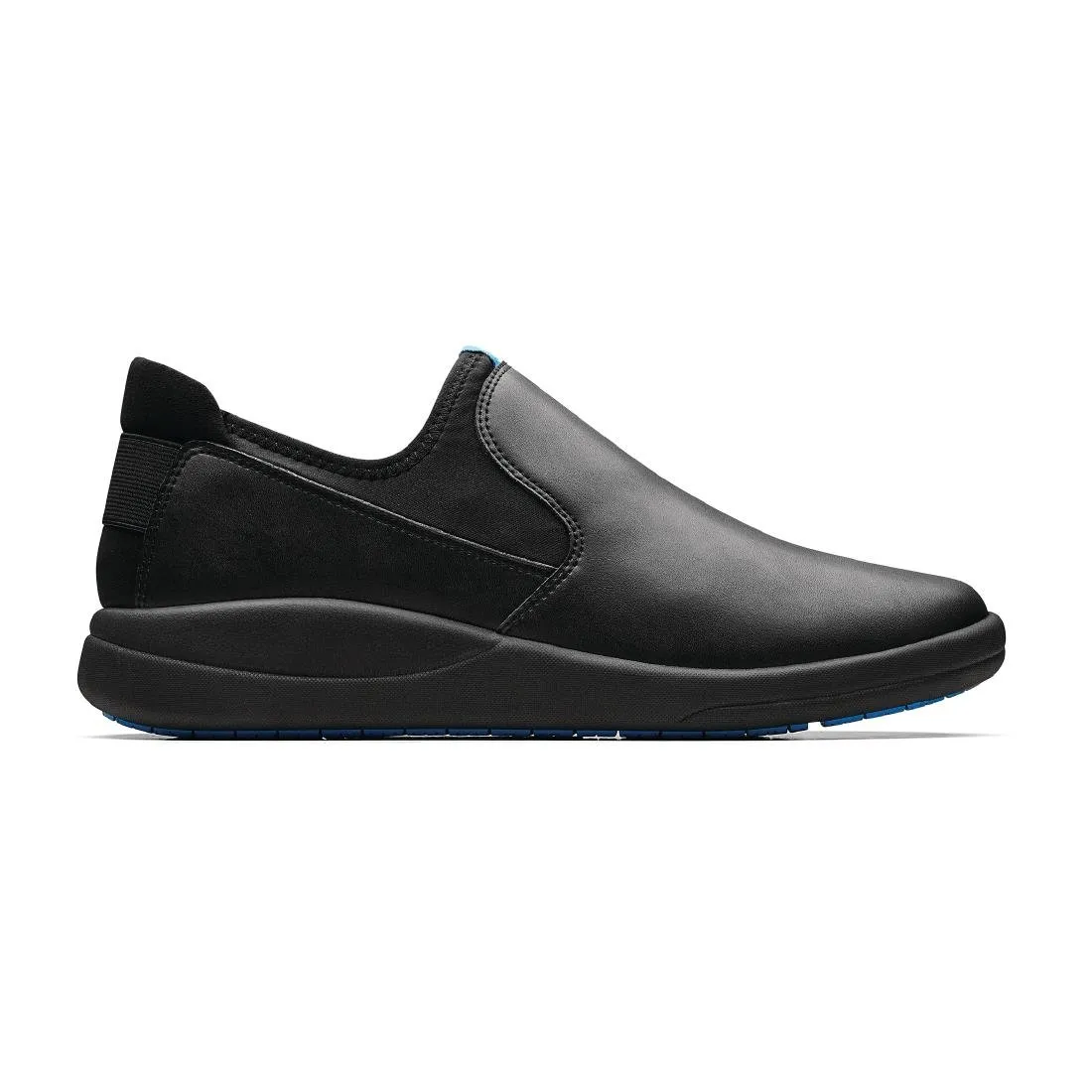 BB741-42 WearerTech Vitalise Slip on Shoe Black/Black with Modular Insole Size 42