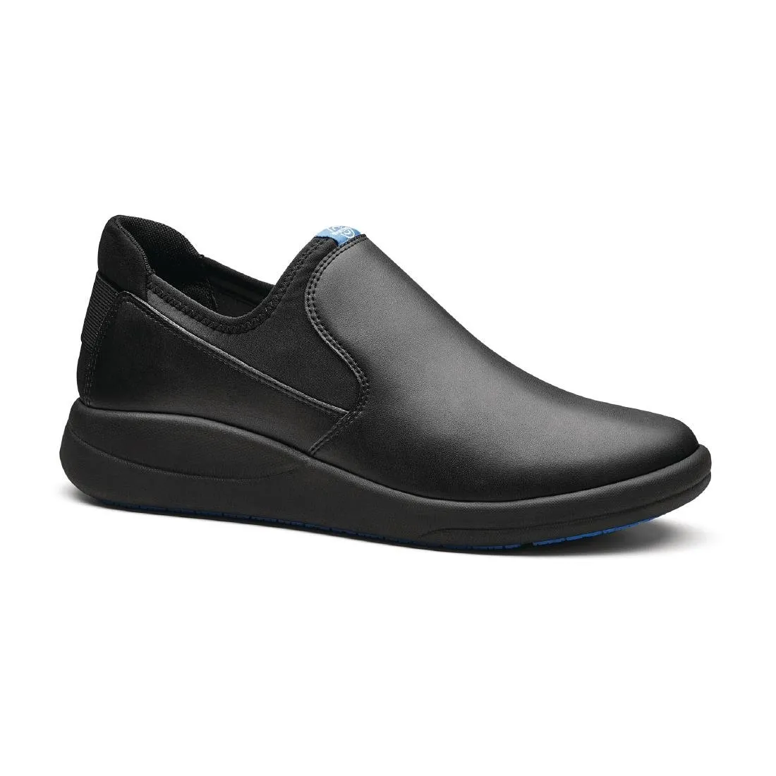 BB741-42 WearerTech Vitalise Slip on Shoe Black/Black with Modular Insole Size 42