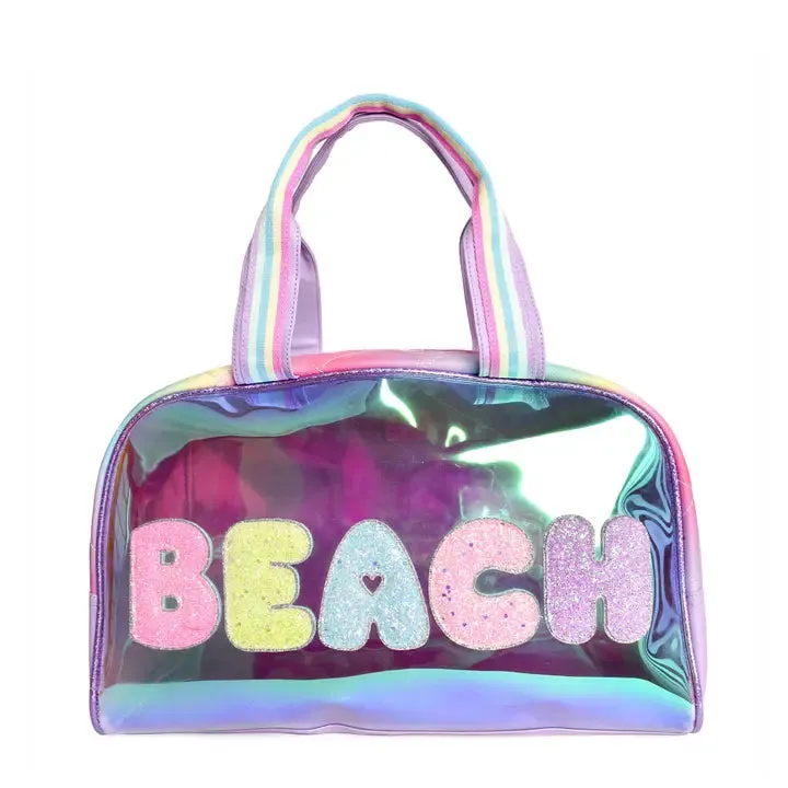 Beach Medium Duffel Bag- Clear Glaze