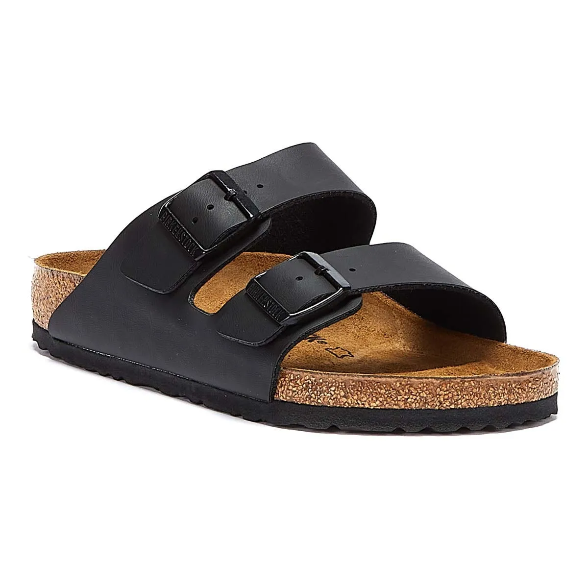 Birkenstock Arizona Birko-Flor Mens Black Regular Sandals