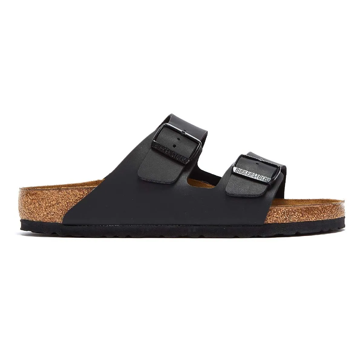 Birkenstock Arizona Birko-Flor Mens Black Regular Sandals