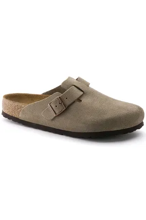 Birkenstock Boston Soft Footbed Suede Clogs Narrow Fit