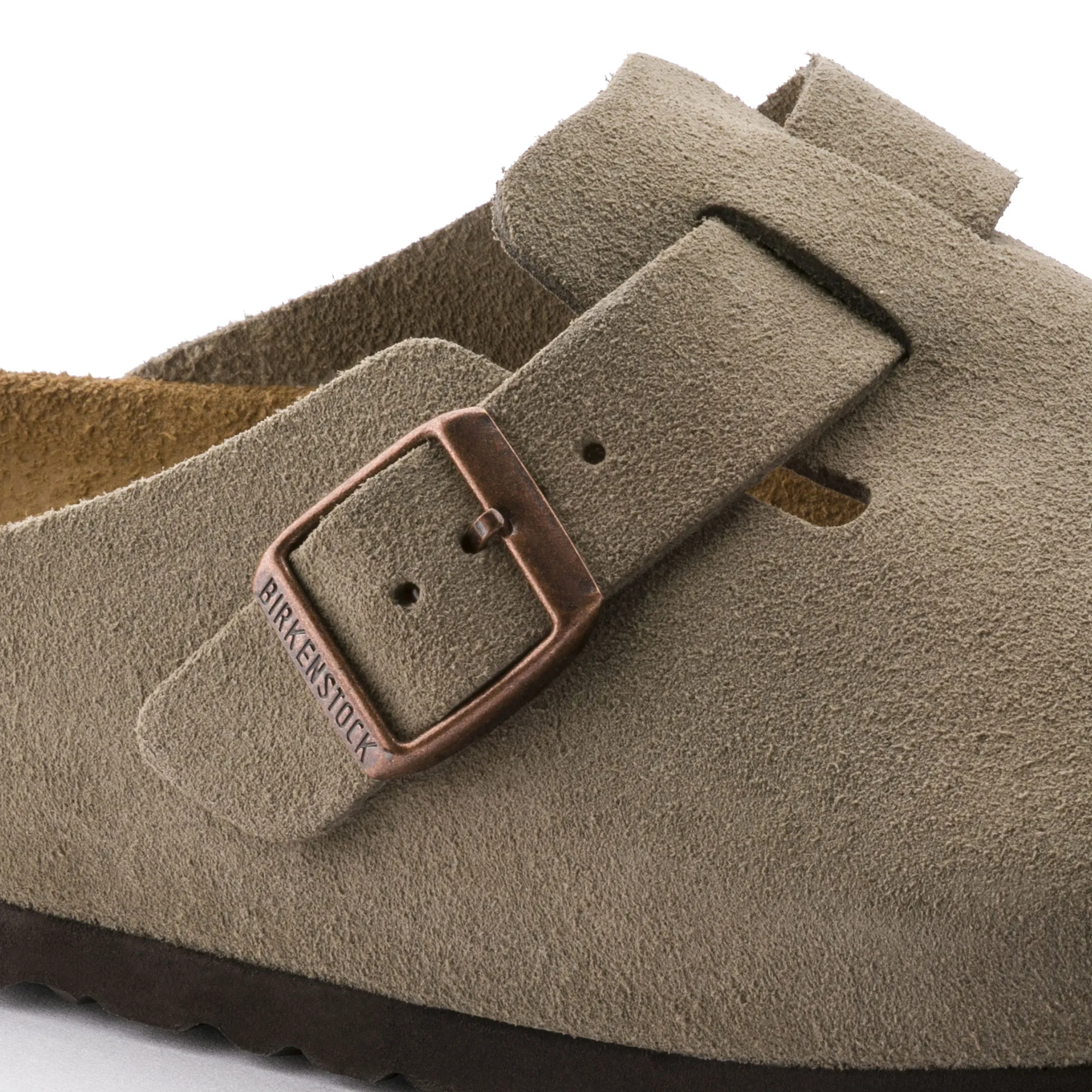 Birkenstock Boston Soft Footbed Suede Clogs Narrow Fit