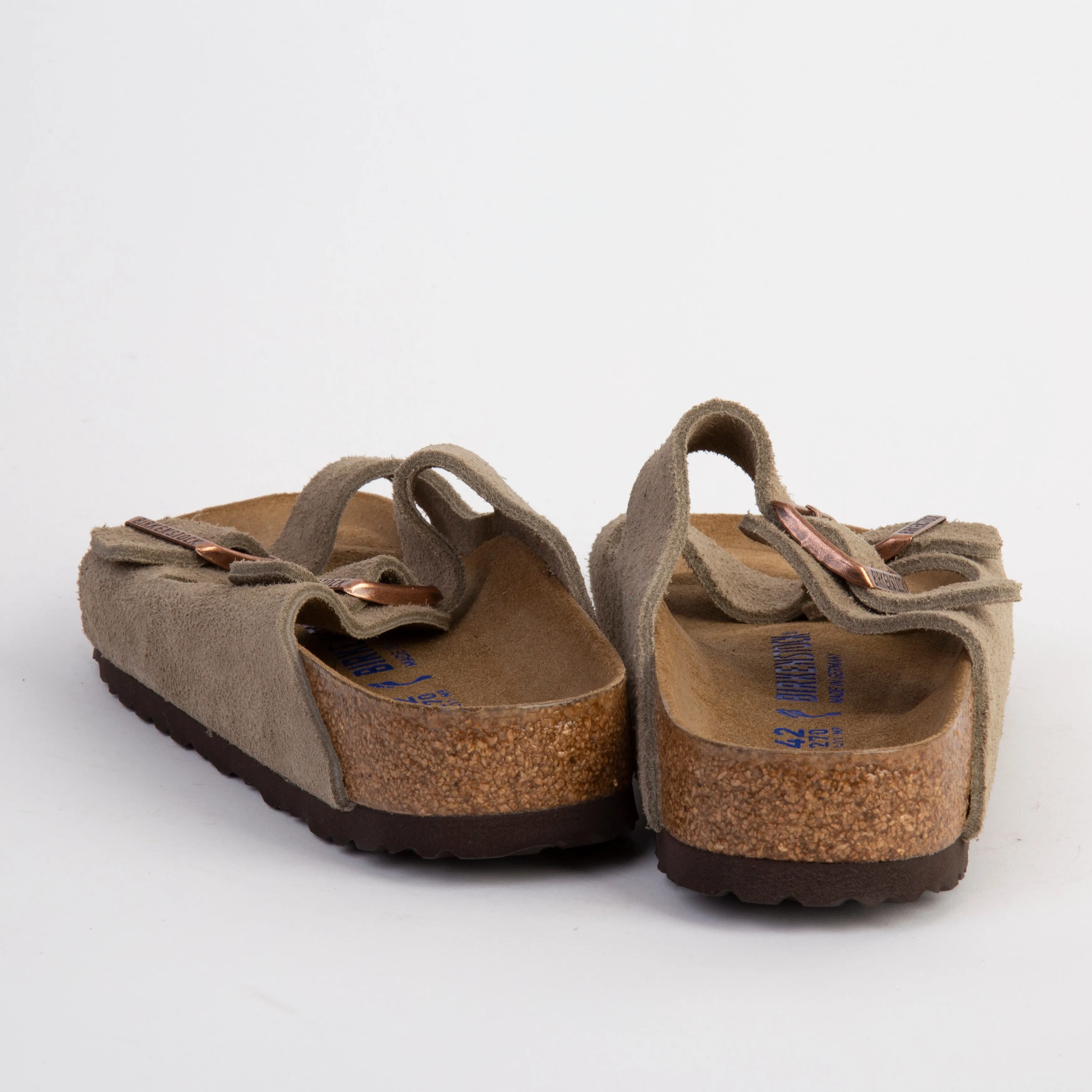 BIRKENSTOCK SANDALS - ARIZONA BS NARROW FIT - TAUPE