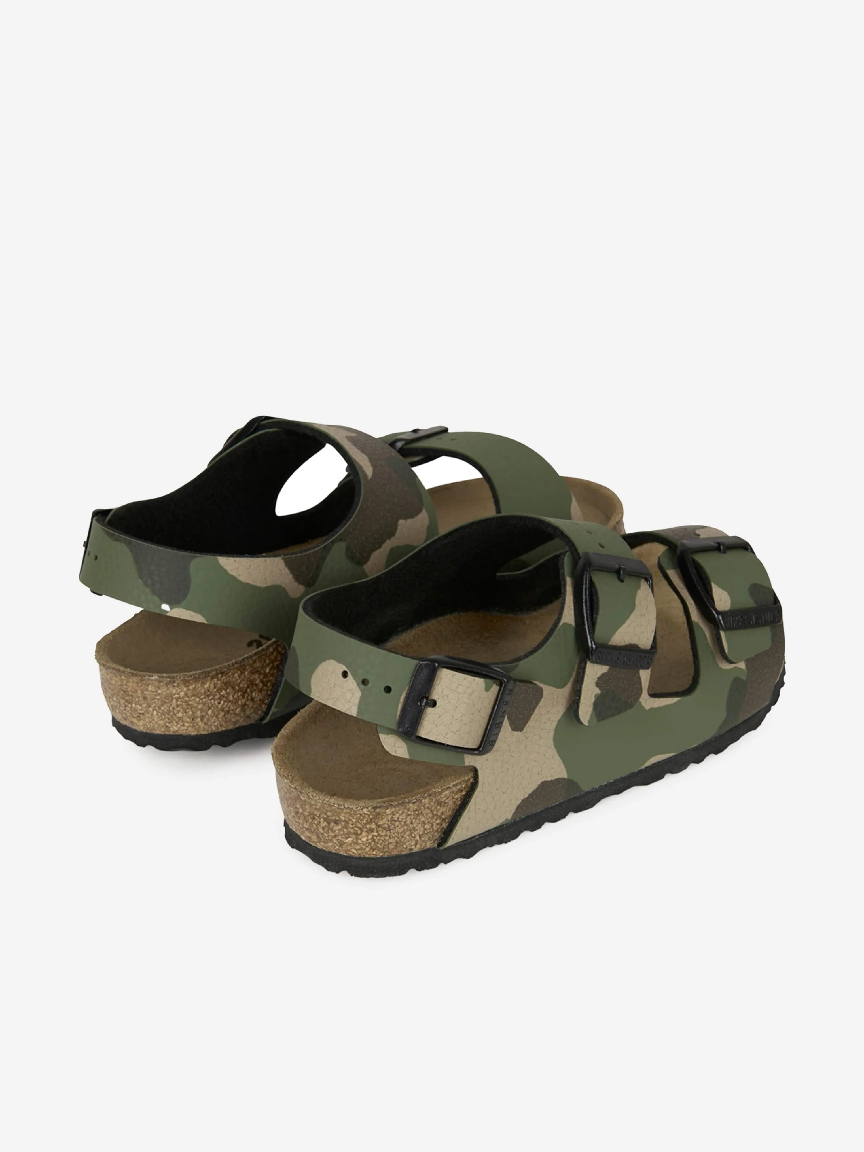 BIRKENSTOCK Unisex Desert Soil Camouflage Milano Sandals