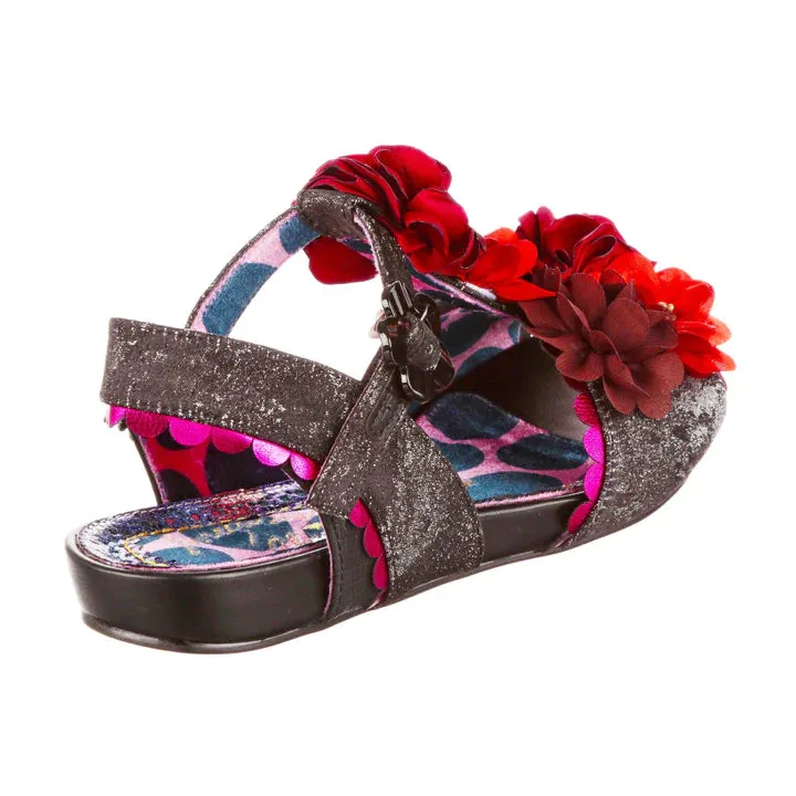 Blossoming Beauty in Black by Irregular Choice