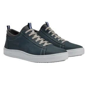 Cameron Nubuck Sneakers in Ocean by Martin Dingman