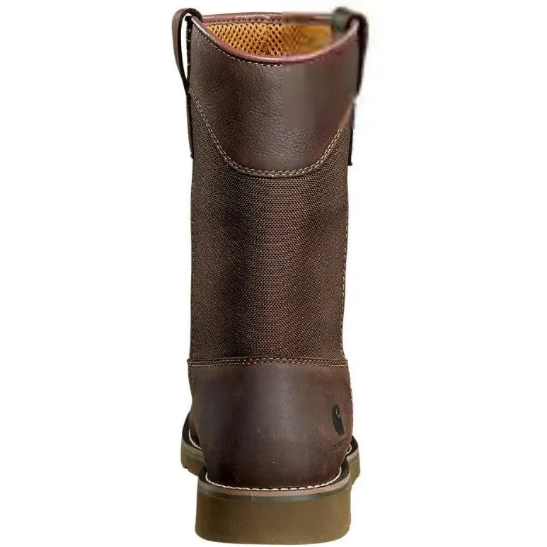 Carhartt Men's 10" Steel Toe WP Wedge Wellington Work Boot -Brown- FW1230-M