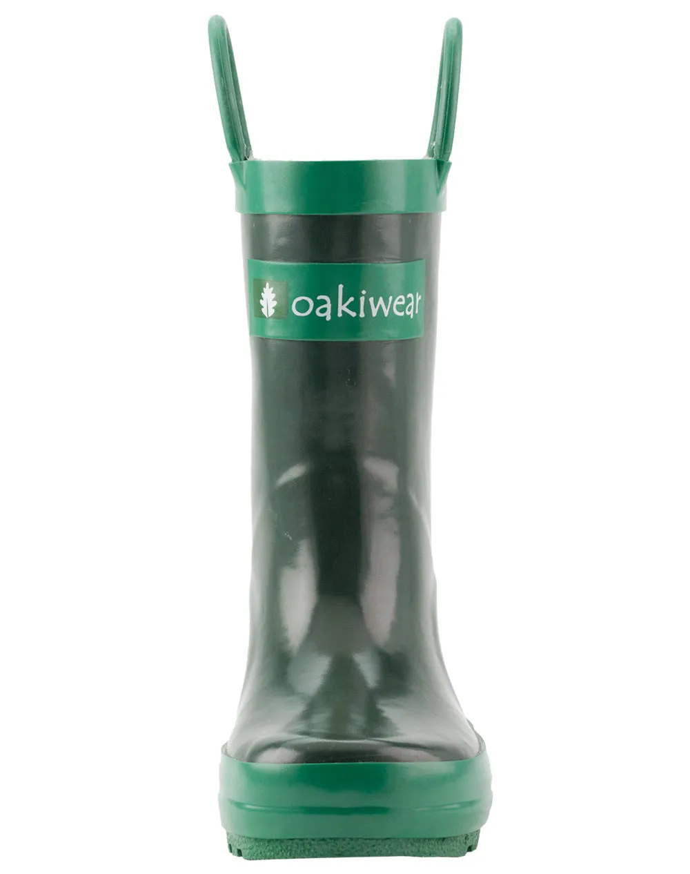 CHILDREN’S RUBBER RAIN BOOTS NATURE GREEN