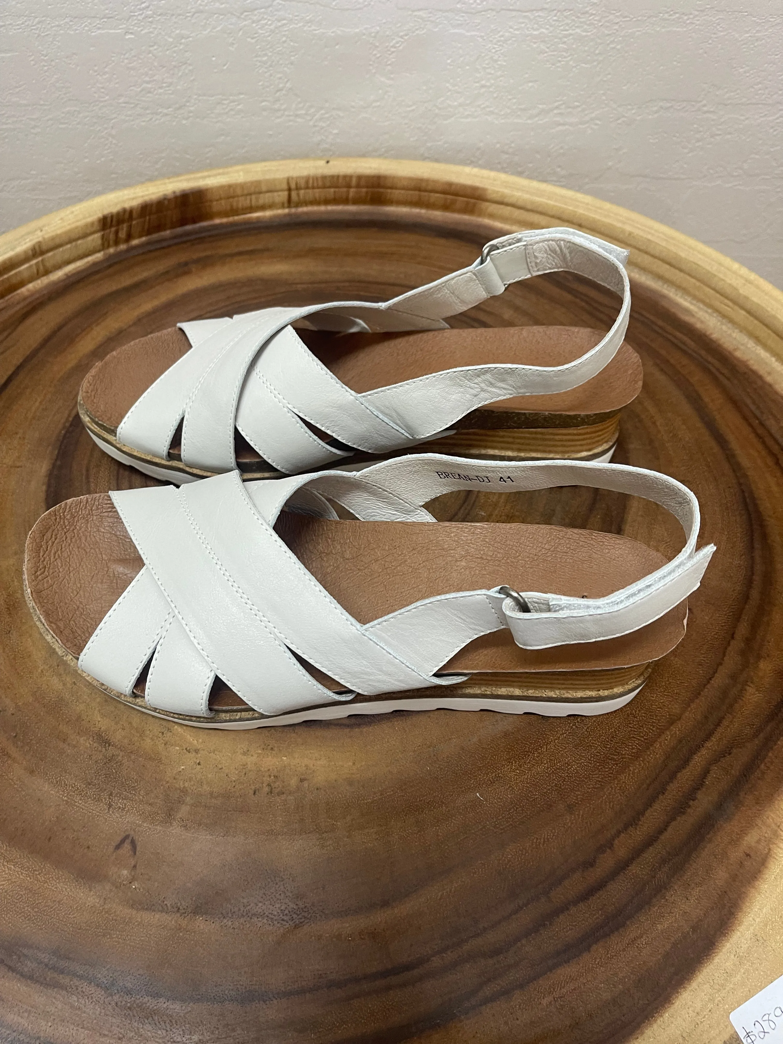 Django & Juliette - Sandals - Brean - Stone / Leather