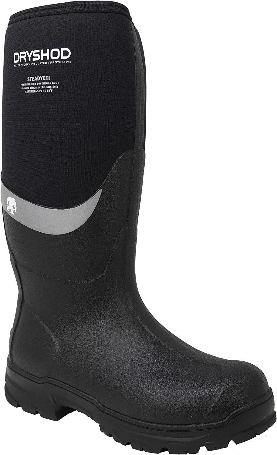 Dryshod Men's Steadyeti Hi Pull On Boots Mid Calf - Black