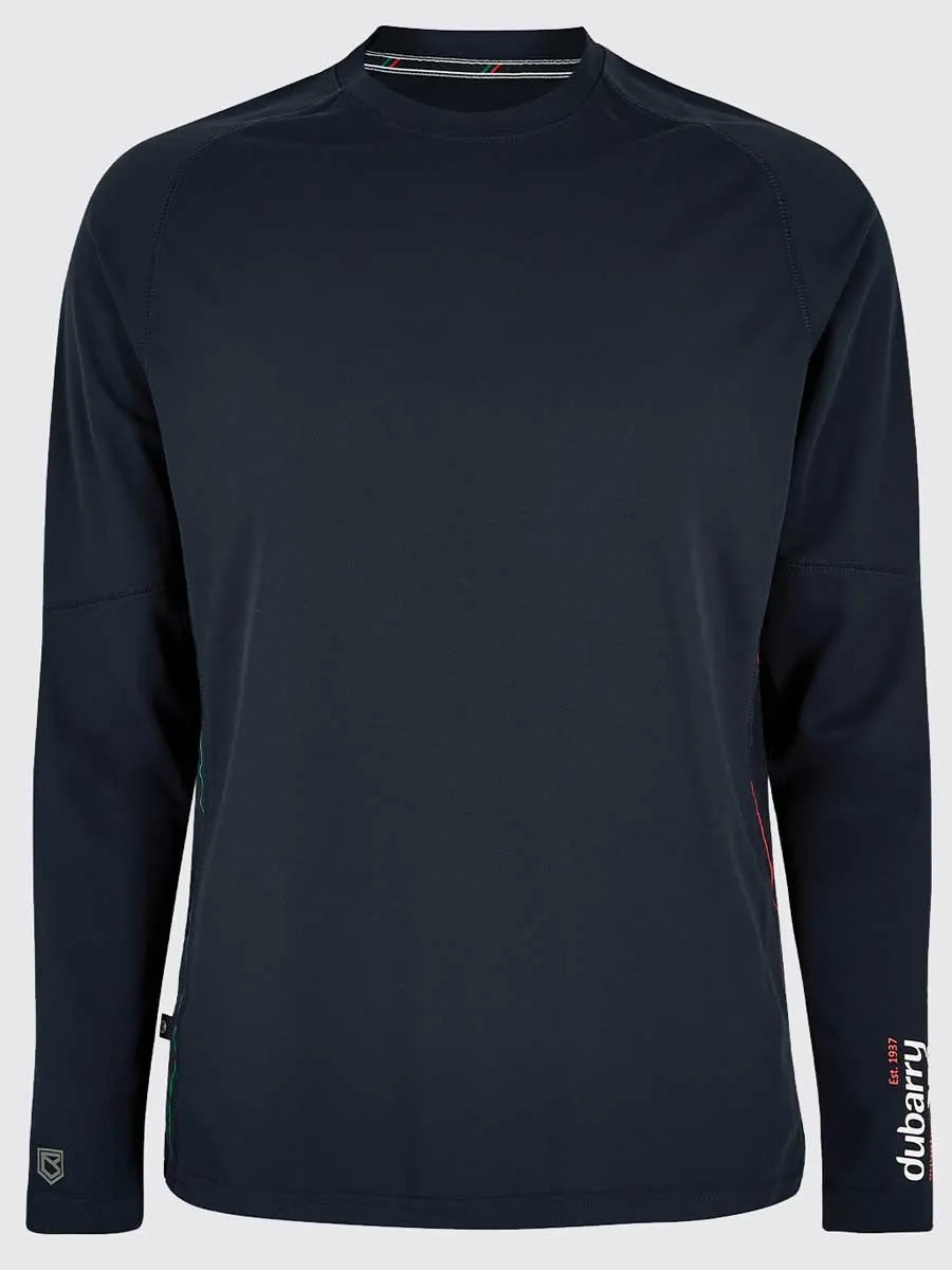 DUBARRY Ancona Long-Sleeved Technical T-Shirt - Men's - Navy