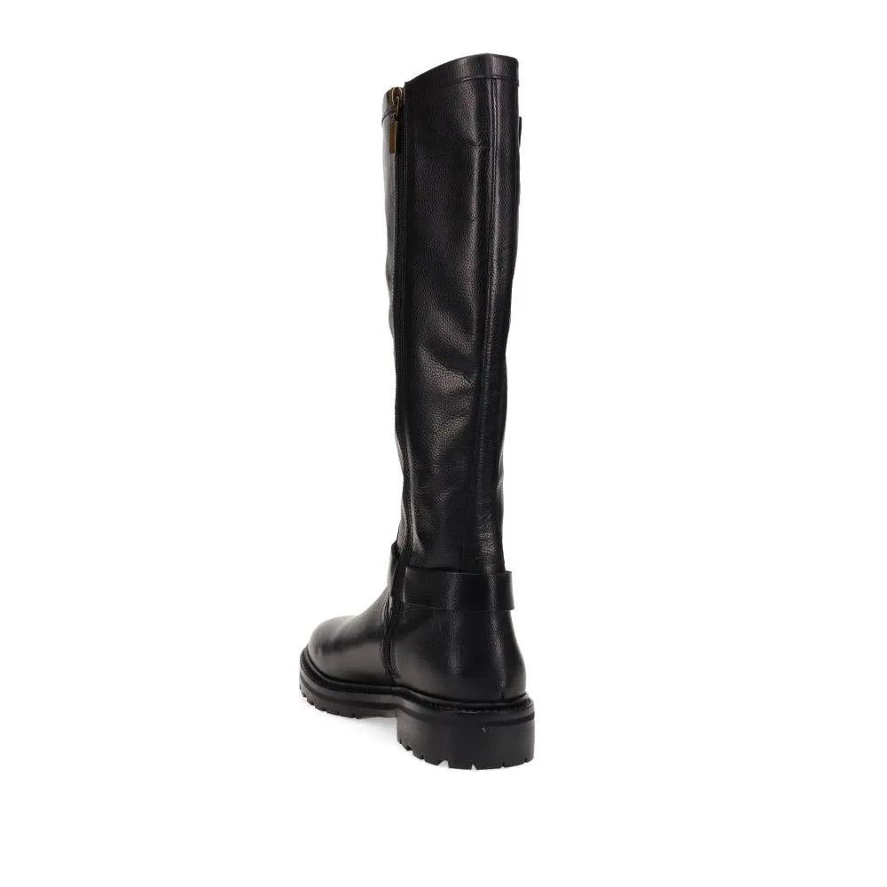 Elstree Casual Leather Long Boots - ELSTREE / 325 854