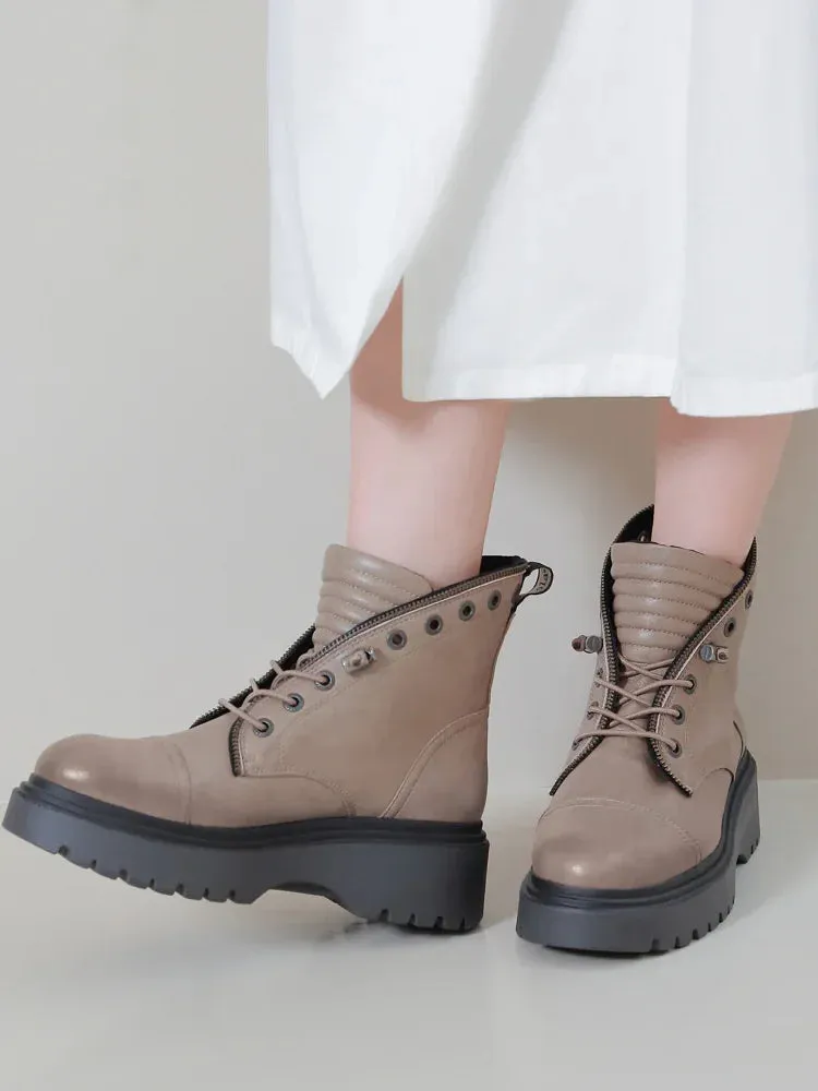 Faye Platform Biker Boot