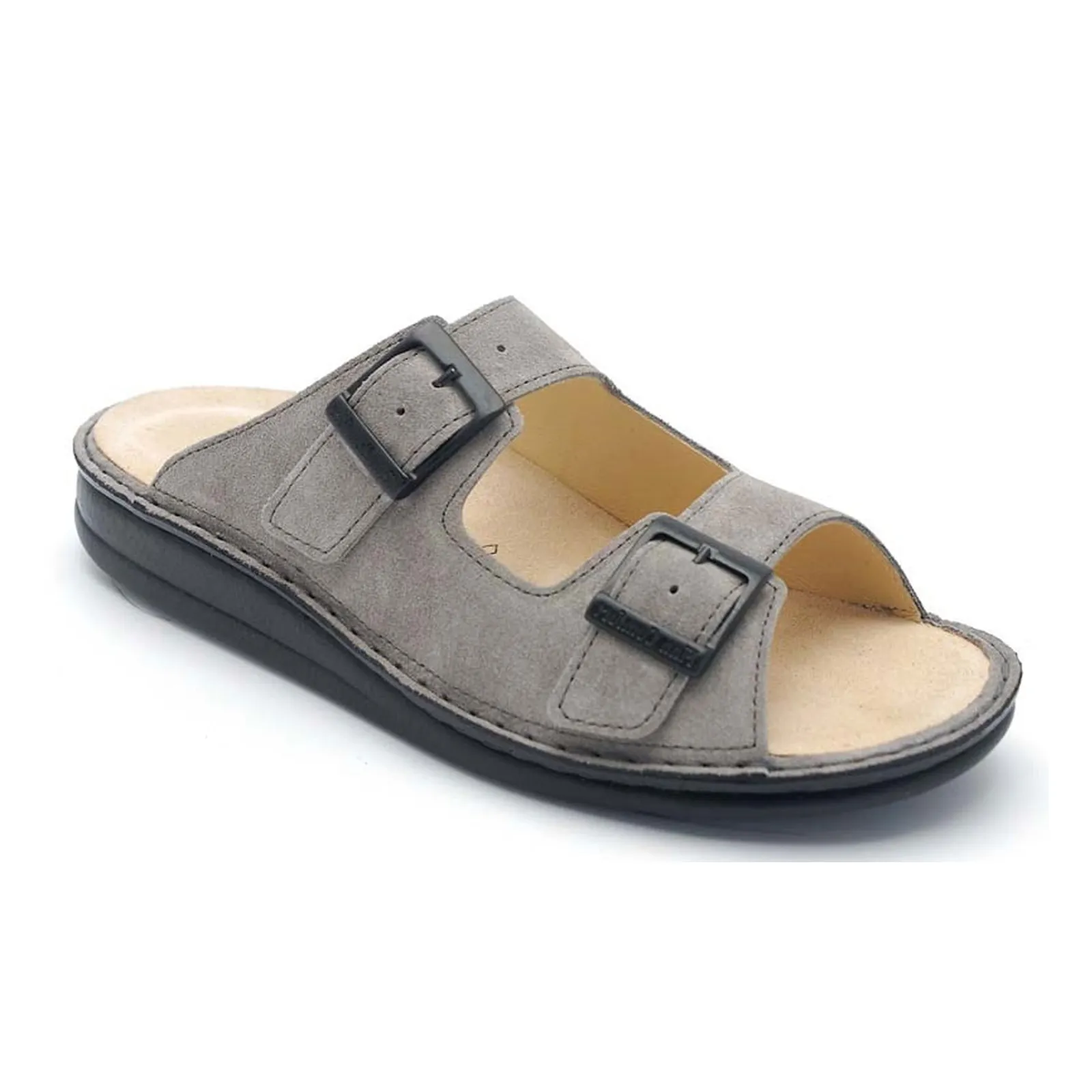 Finn Comfort Hollister Slide Sandal (Women) - Ginger/Gray