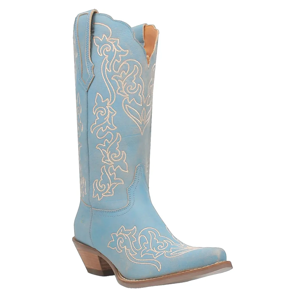 Flirty N' Fun Embroidered Snip Toe Cowboy Boots