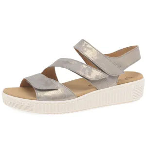 Gabor Sandal 43.600.62 Mushcel Metallic