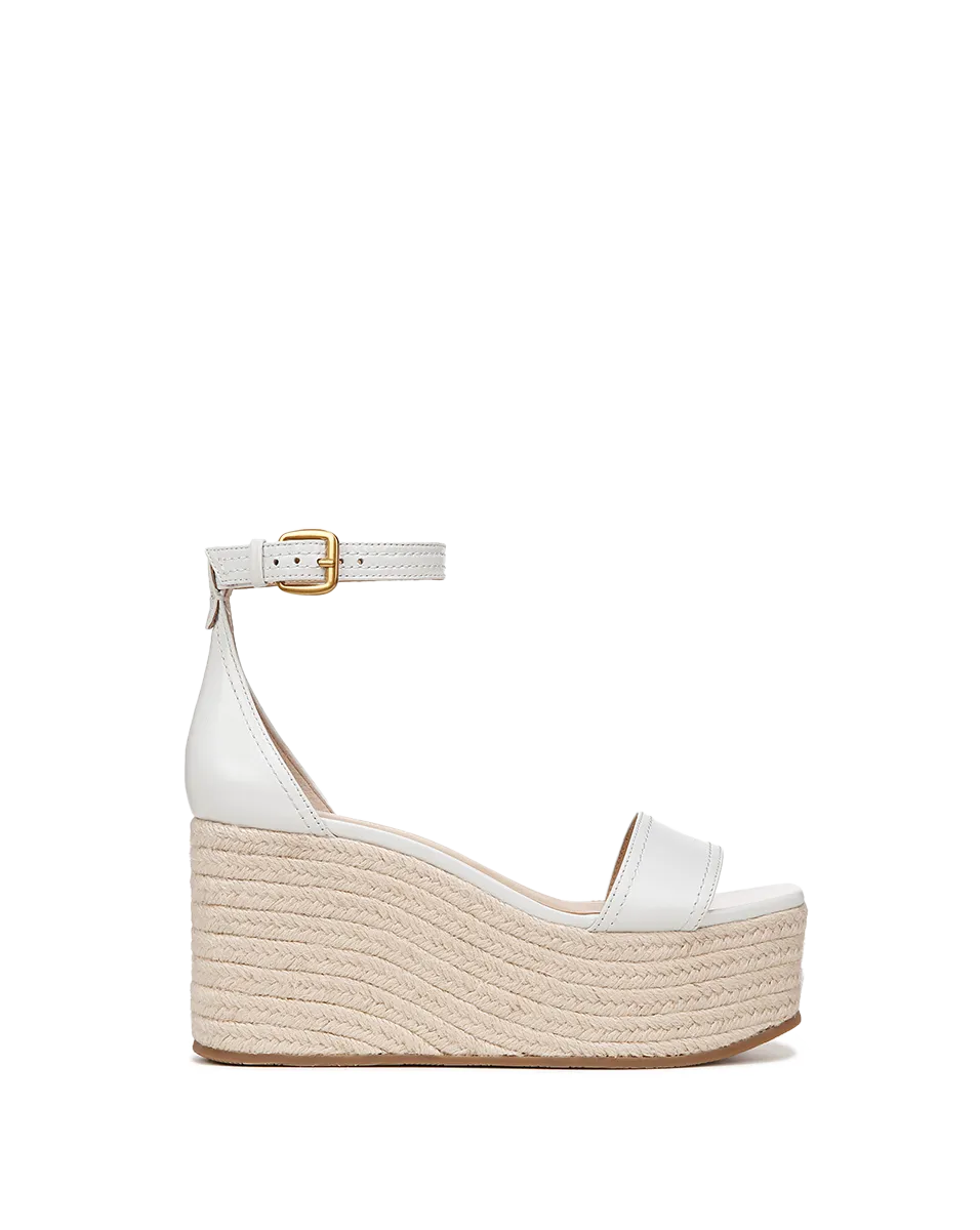 Gianna Raffia Wedge Sandal