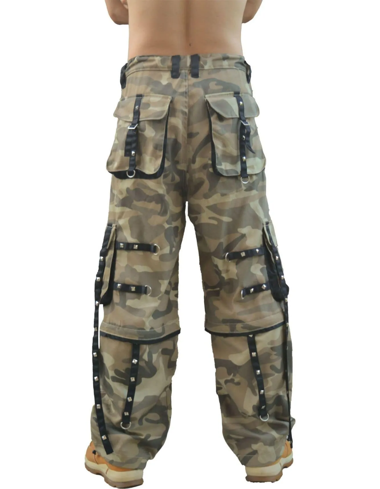 Gothic Camo Baggy Pants