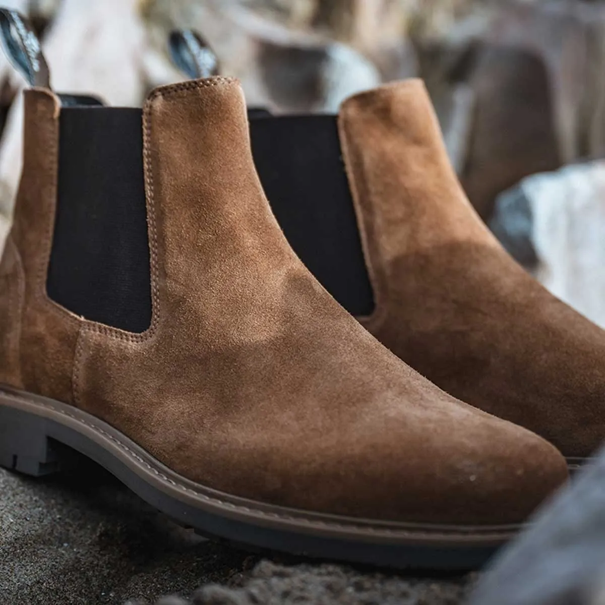 HOGGS OF FIFE Banff Country Dealer Boots - Men's - Brown Suede