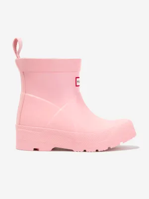 Hunter Girls Play Boots in Pink