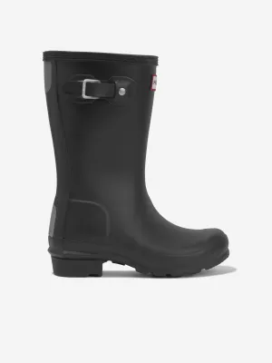 Hunter Kids Original Wellington Boots in Black