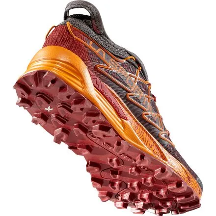 La Sportiva Men's Mutant Trail Running Shoe, Carbon/Hawaiian Sun