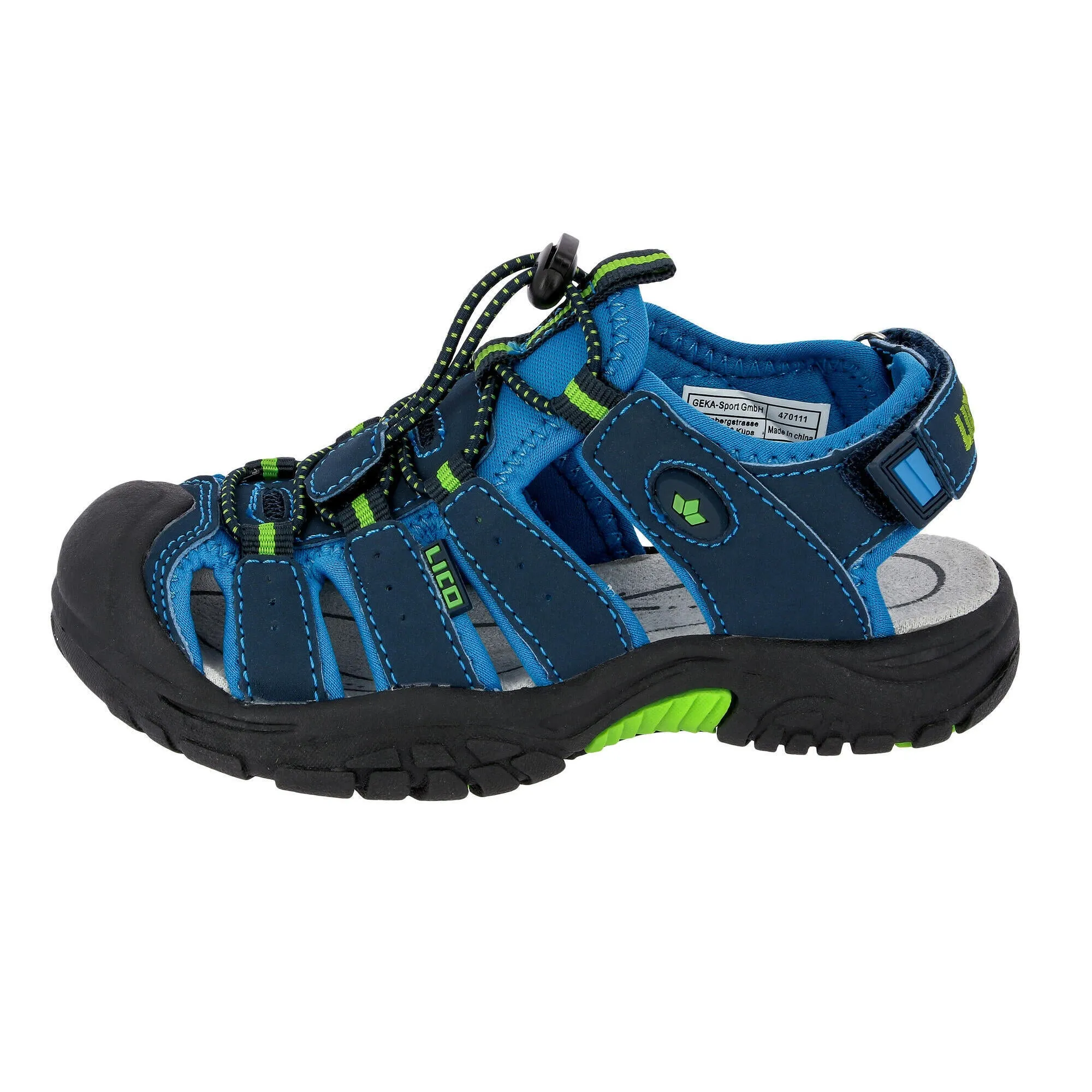 Lico Nimbo sandals for boys, blue