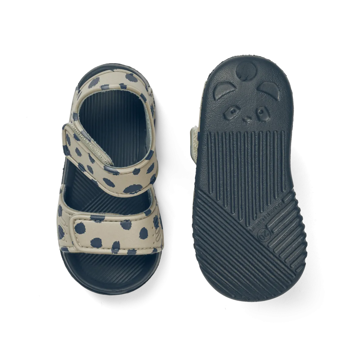 Liewood Blumer Sandals with print | Leo Spots /Mist