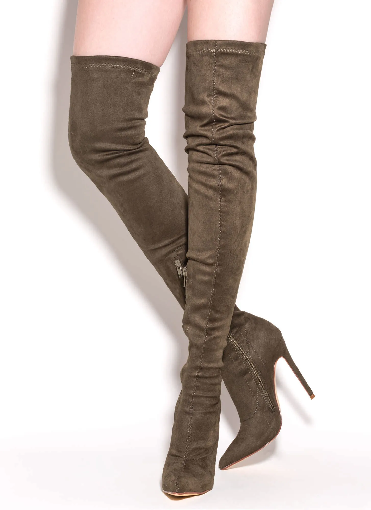 Long Story Chic Thigh-High Boots