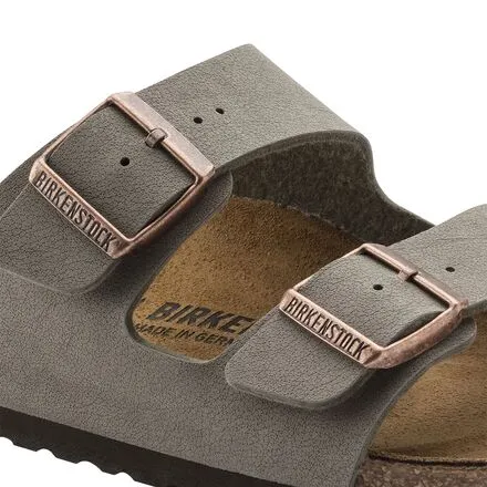 Men's Arizona Sandals Birkenstock, Stone Birkibuc