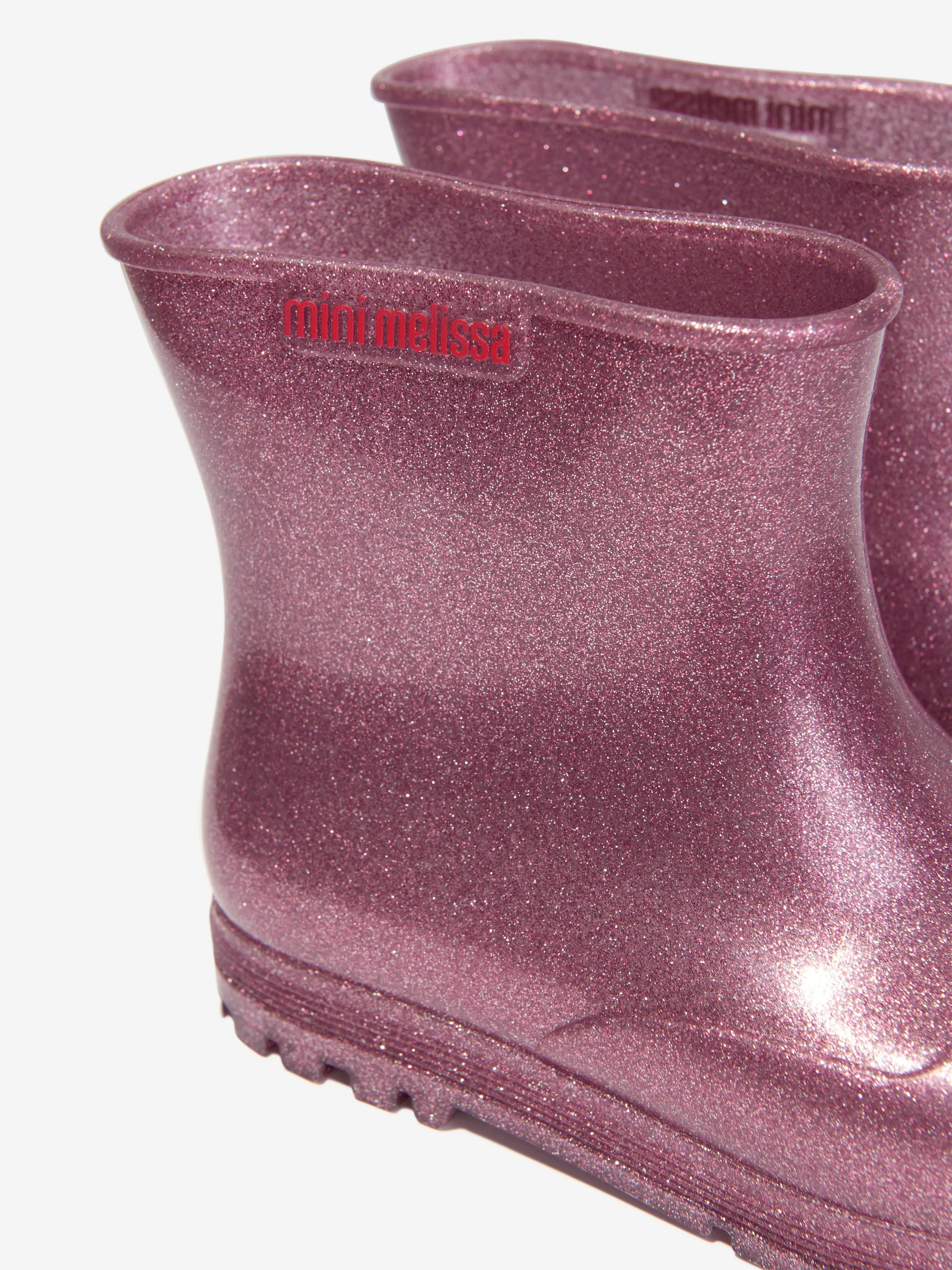 Mini Melissa Girls Mini Welly Boots in Pink