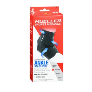 Mueller Sport Care Adjustable Ankle Stabilizer One Size each By Mueller Sport Care