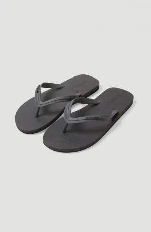 Profile Small Logo Sandals | Asphalt