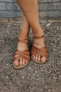 Salt Water Sandals - Adults - Tan