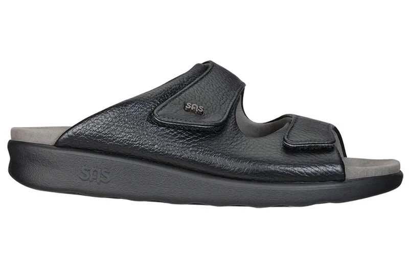 SAS Women's Cozy Slide Sandal BLACK