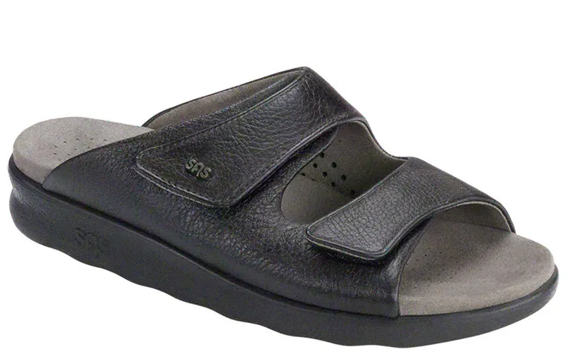 SAS Women's Cozy Slide Sandal BLACK