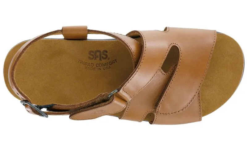 SAS Women's Huggy Sandal CARAMEL