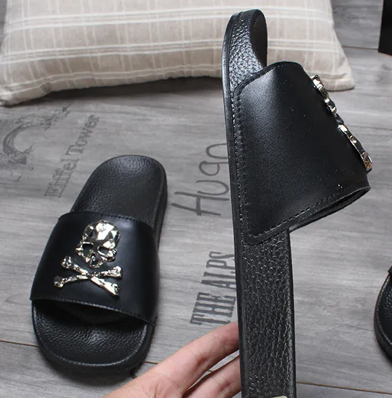 Skull Slide Sandals