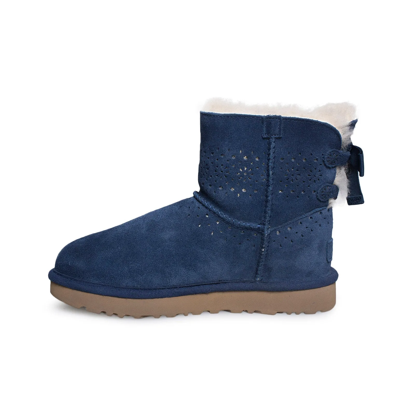 Womens UGG Dae Sunshine Perf Navy Boots - Stylish and Comfortable Footwear