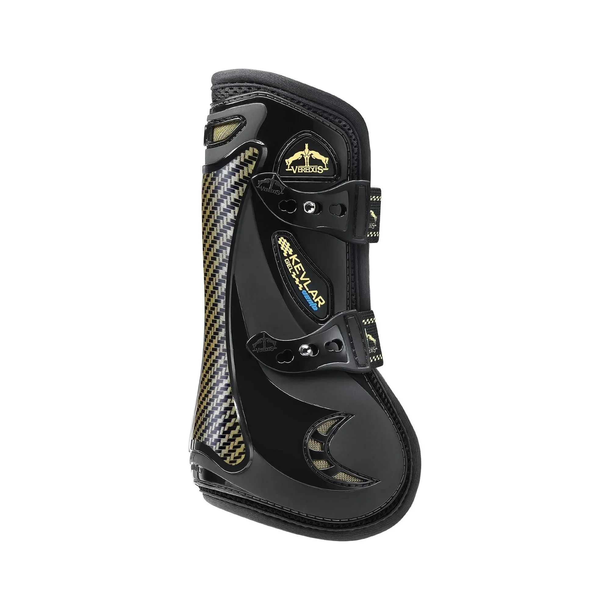 Veredus Kevelar Gel Vento Front Leg - Horse -Tendon Boot - Black