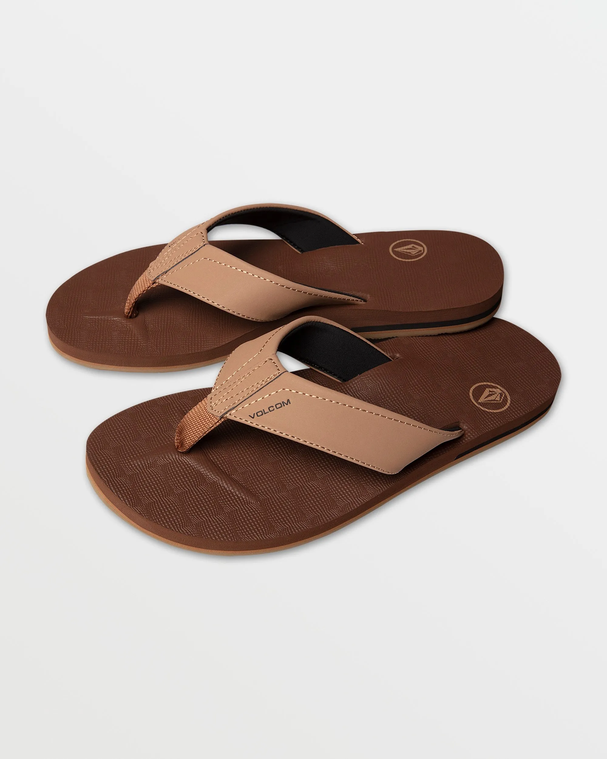 Victor Sandals - Brown Khaki