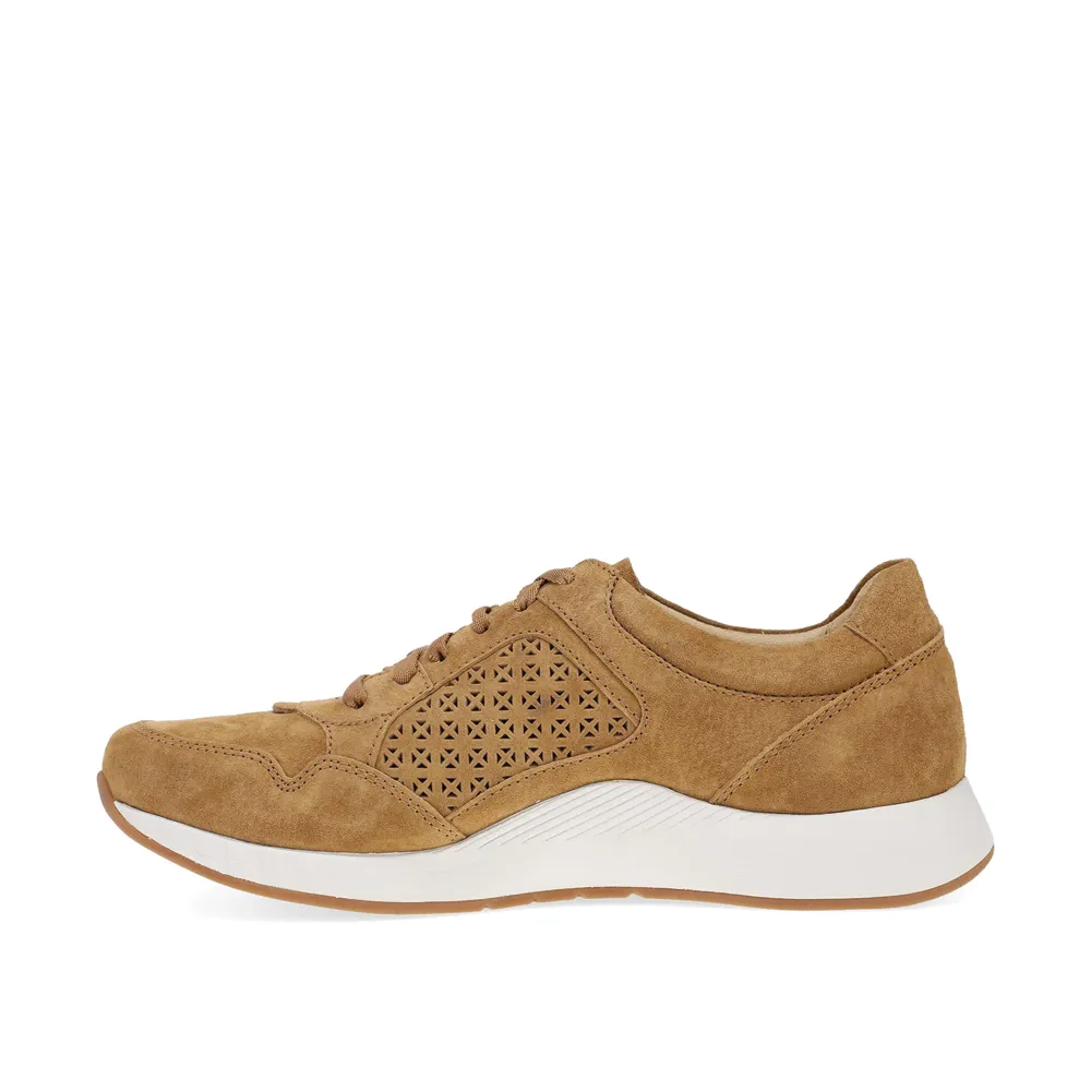 Women's Dansko Catie Sneaker Color:  Tan Suede